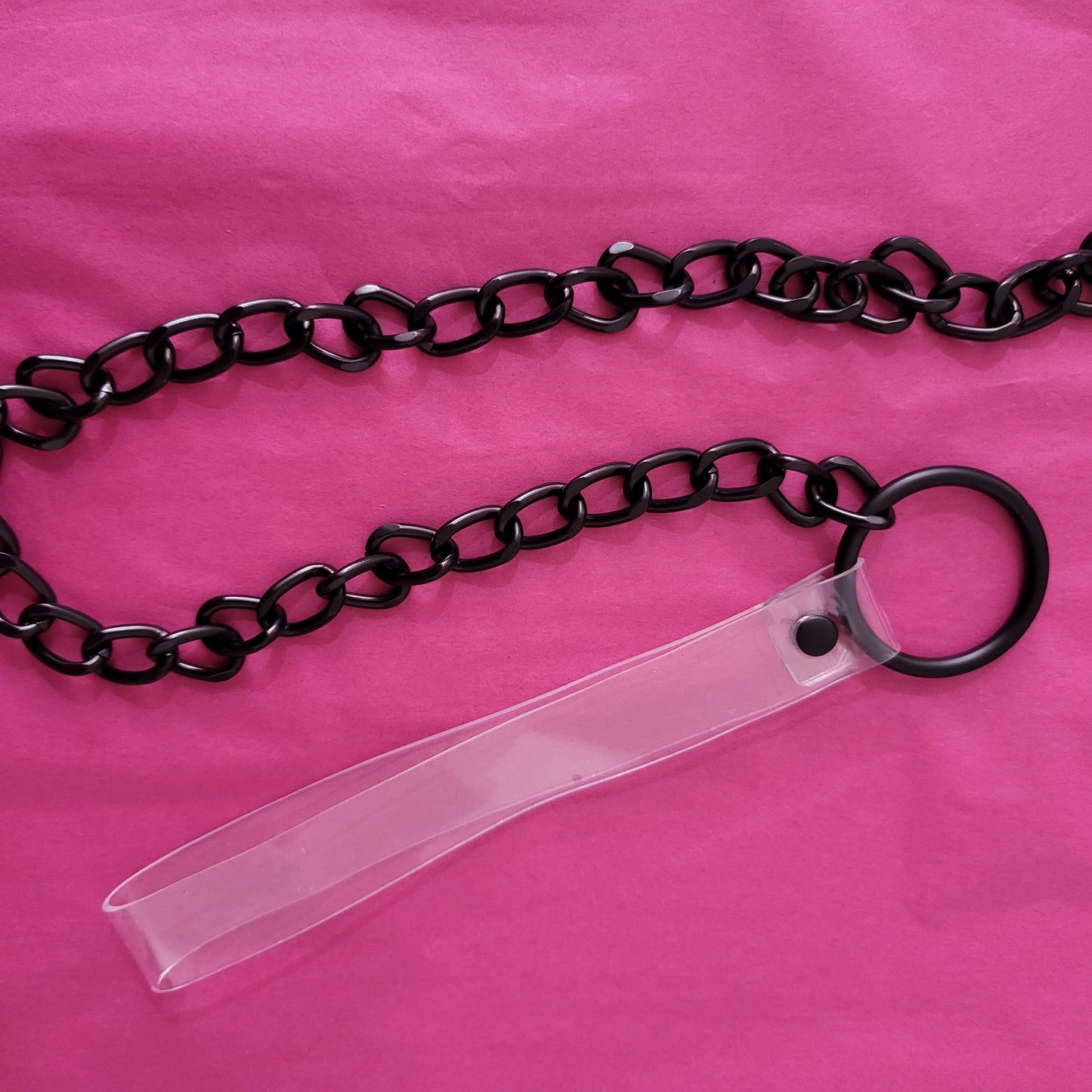 Pvc collar with black trim