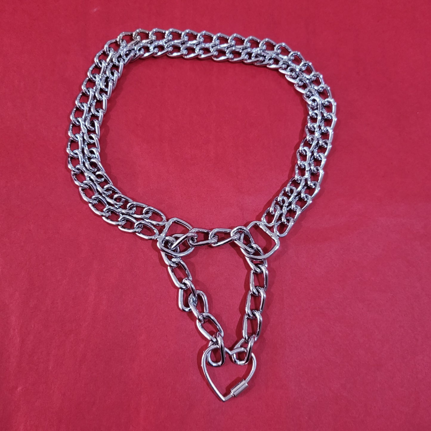 Padlock chain collar