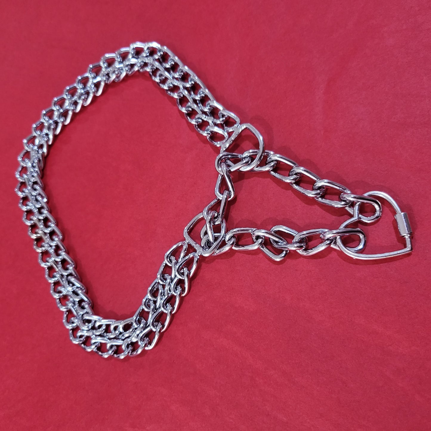 Padlock chain collar