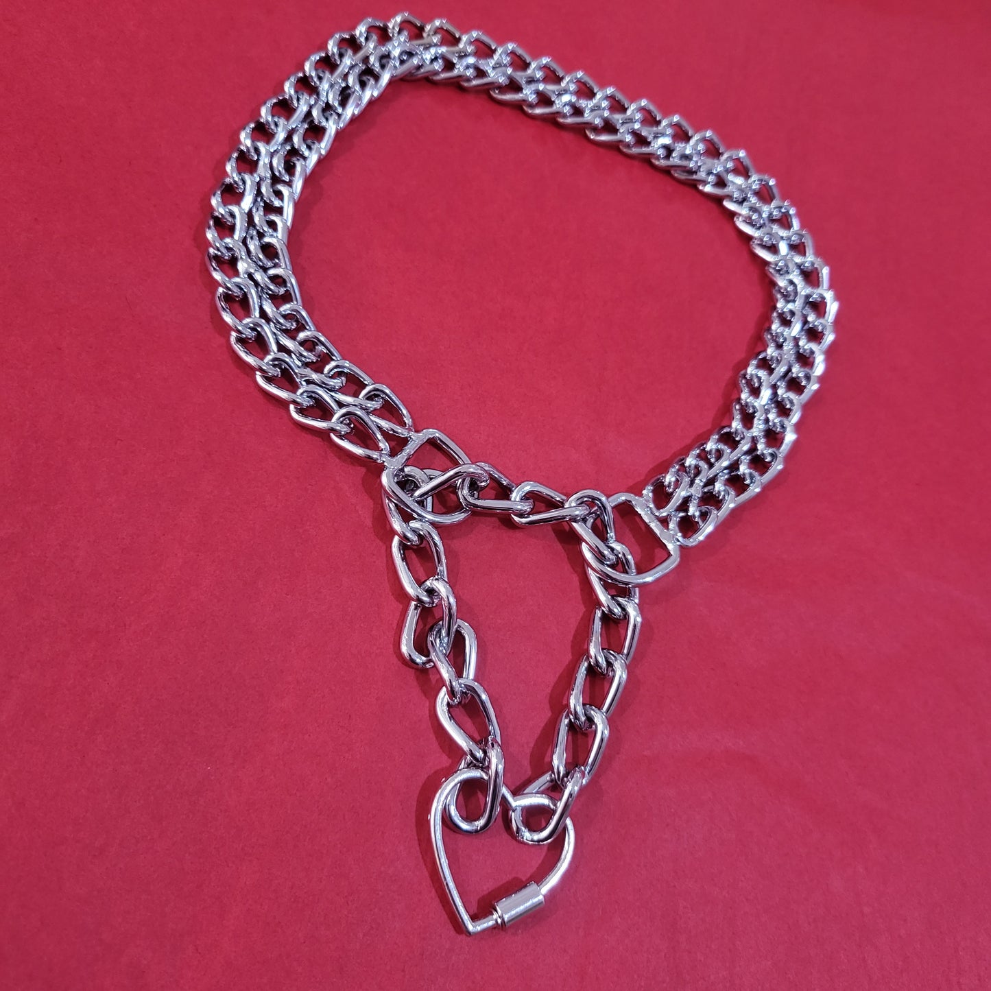 Padlock chain collar