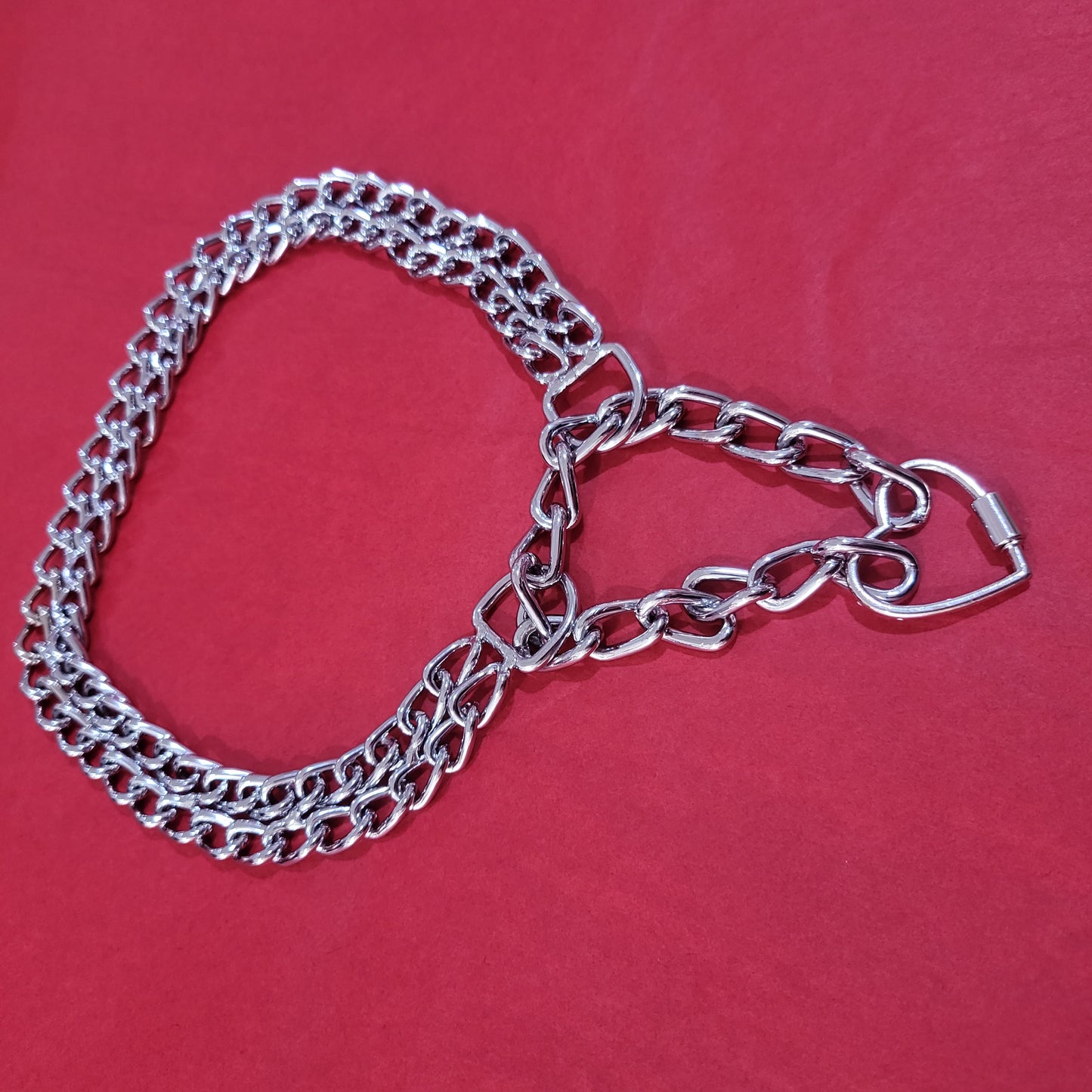 Padlock chain collar