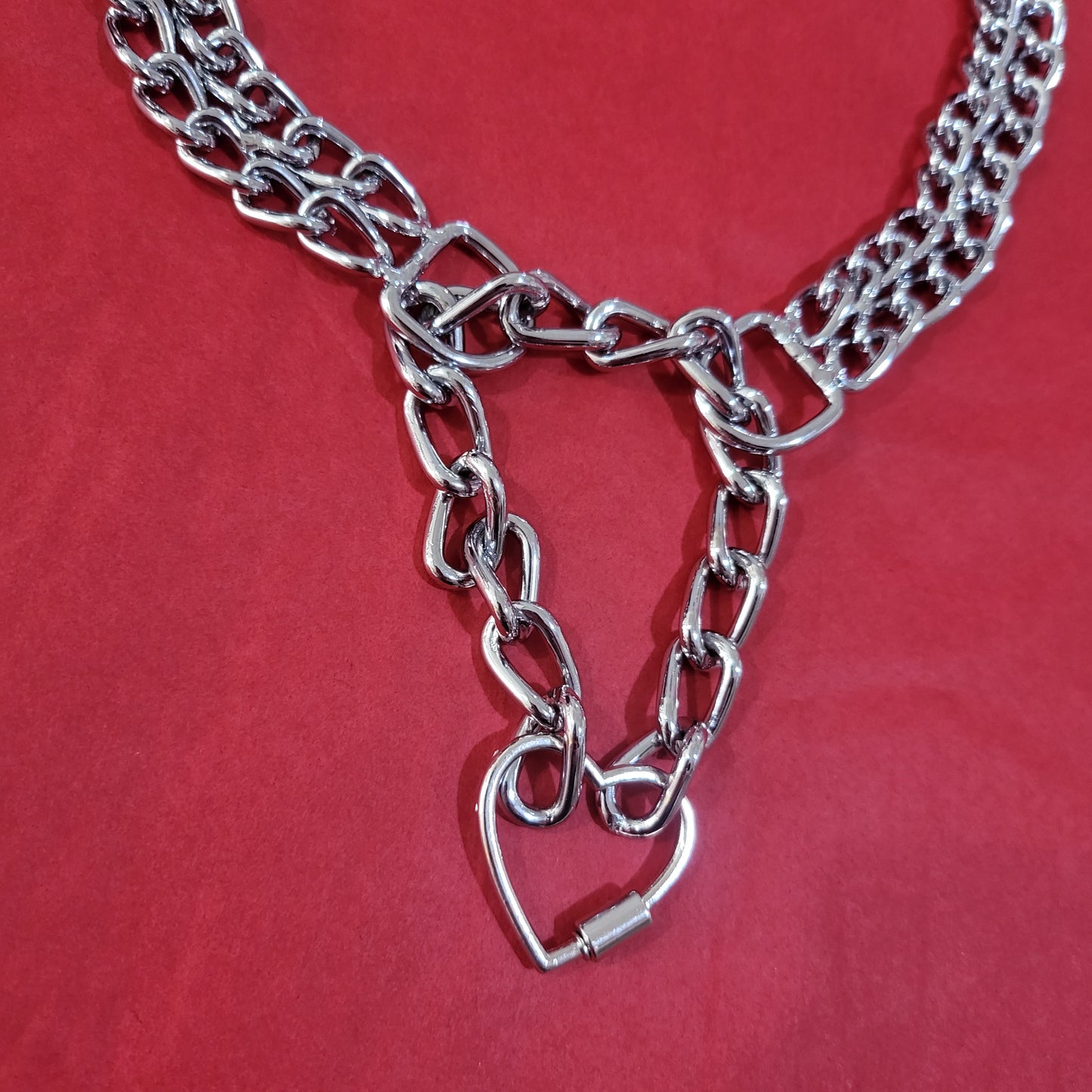 Padlock chain collar